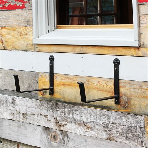 wall mount window box brackets|wrought iron window box brackets.